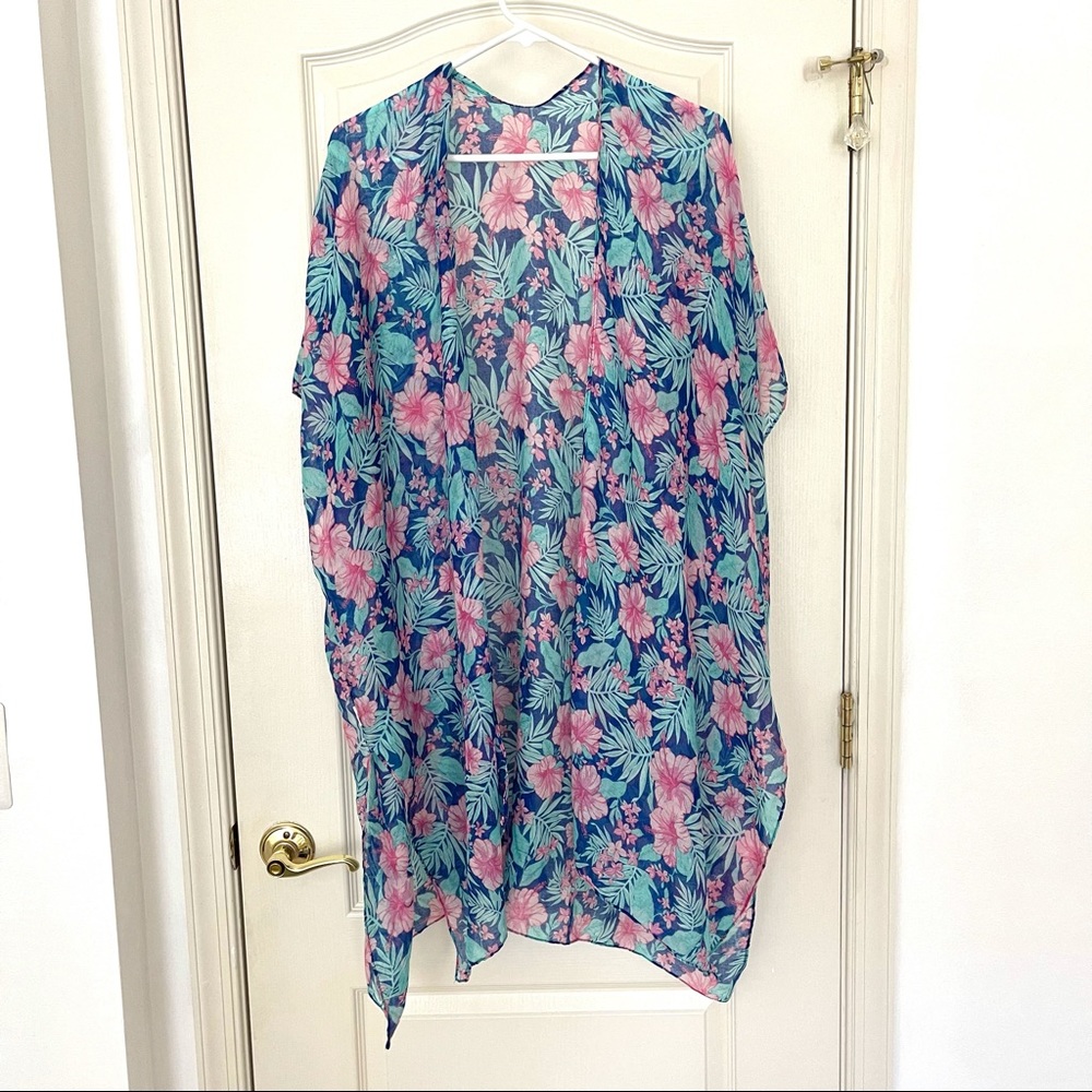 Floral Swim Cover-up - Picture 5 of 5